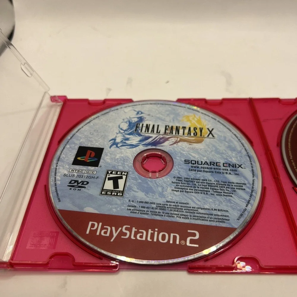Final Fantasy X -&- X-2 -Sony PlayStation 2 Disc Only